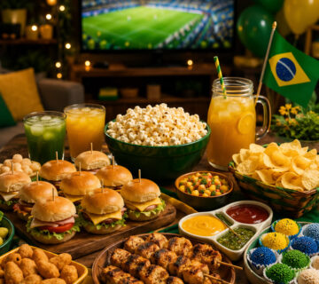 Petiscos para Assistir aos Jogos do Brasil na Copa 2026 360x320